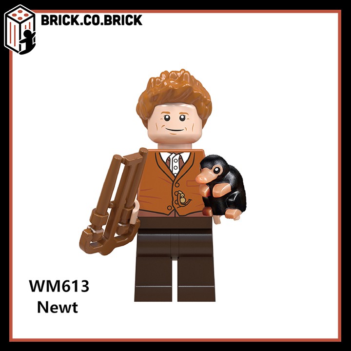Minifigure Harry Potter Dumbledore Hagrid Đồ chơi Lắp ghép Xếp hình Mini Mô hình WM6048
