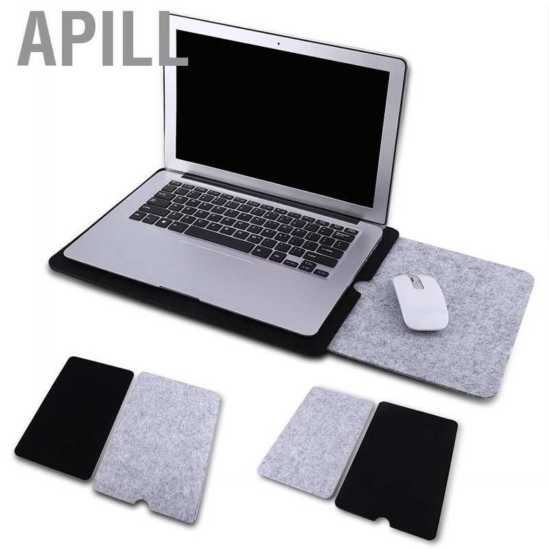 Túi Đựng Laptop 11 / 13 / 15 Inch + Miếng Lót Chuột Cho Macbook Air Pro Retina