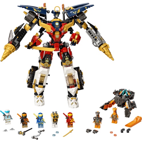 Lego Ninjago 71765 - Ninja Ultra Combo Mech - Bộ xếp hình Lego Robot ninja