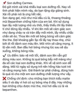 [Có Bill] Son Dưỡng Môi Carmex