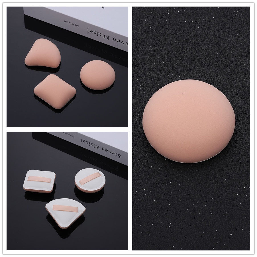 1 Mút Trang Điểm Air Cushion Bằng Cotton Màu Hồng Xinh Xắn