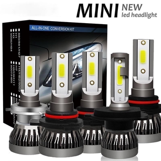 2 đèn pha novsight 72w 6000k 9000lm h11 h4 h7 9012 mini led cho xe hơi