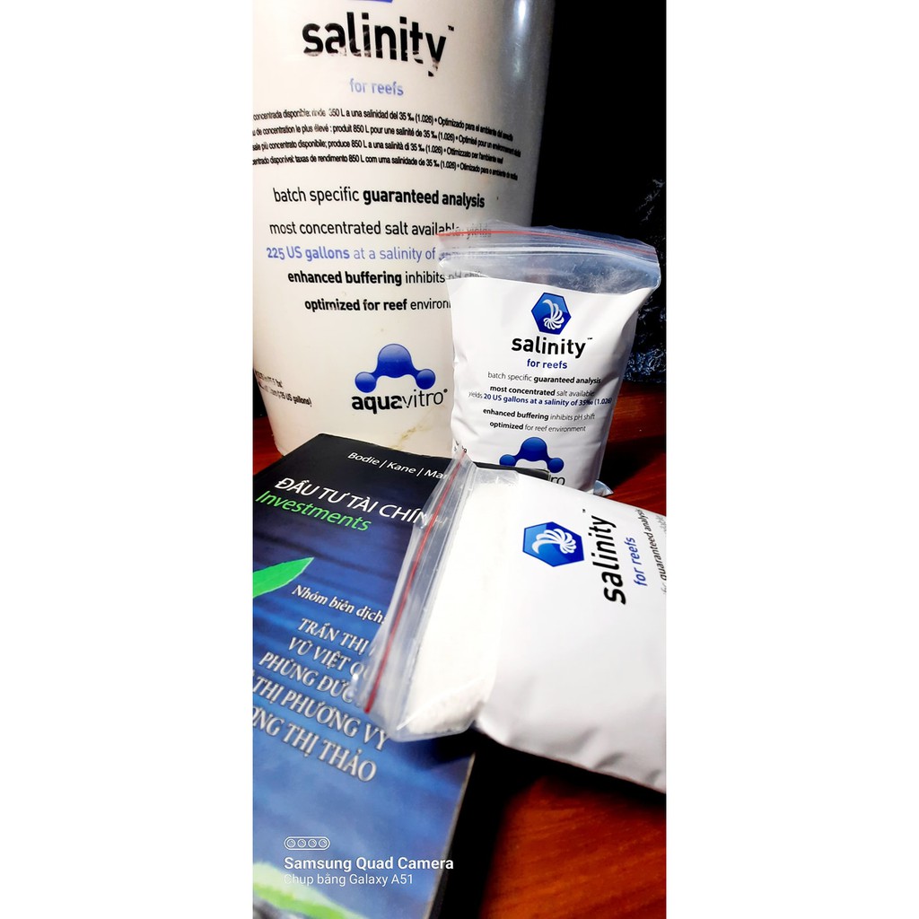 Aquavitro-Salinity -Muối biển cao cấp cho san hô