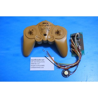 Bộ điều khiển 6 kênh chế tạo xe, thuyền, robot, máy xúc