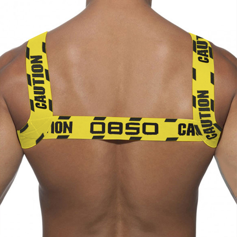 Dây đai buộc vai ORLVS bằng nylon khoe cơ thể hình quyến rũ cho nam 0850 BS8101