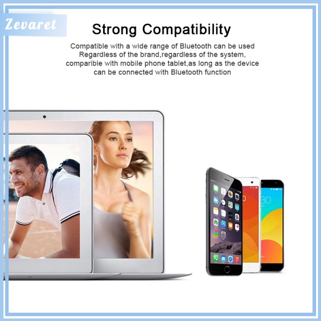 Tai Nghe Zevaret Kết Nối Bluetooth Không Dây Chống Nước Có Vòng Đeo Cổ