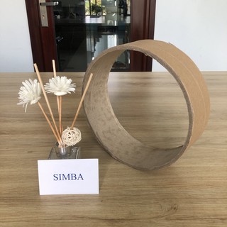 1 cái lõi giấy quấn dây quy cách  đường kính 200mm bề ngang khổ giấy 70mm độ dầy khổ 5mm loại giấy tốt