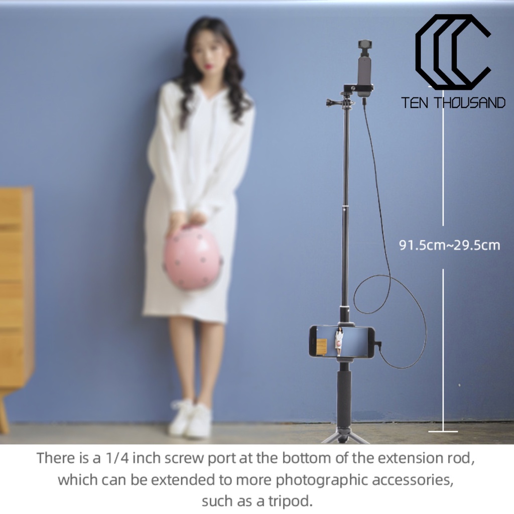 Thanh nối dài chuyên dụng cho máy ảnh OSMO Pocket | BigBuy360 - bigbuy360.vn