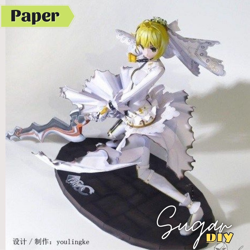 Nero Claudius - Mô hình giấy DIY có màu