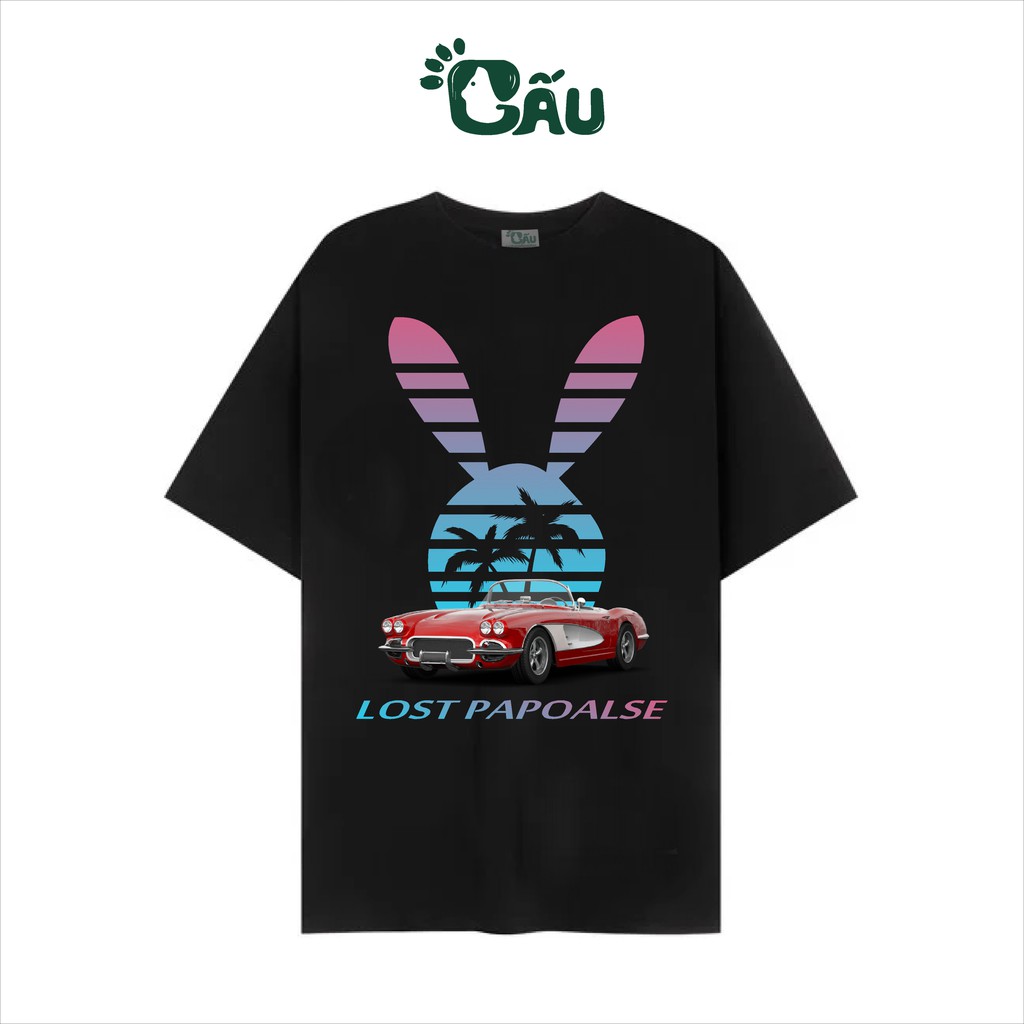 Áo thun tay lỡ 194SHOP Unisex form rộng vải coton co dãn, phong cách Local Brand - PLAYBOY