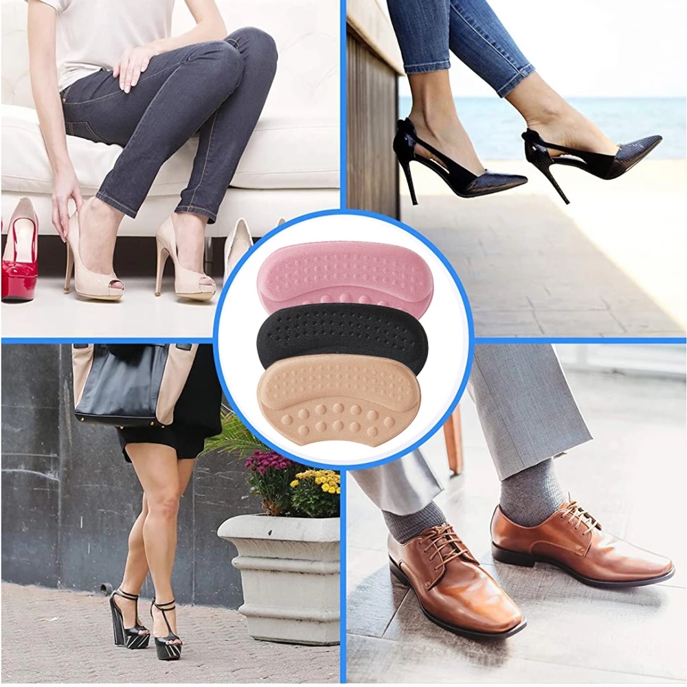Miếng Xốp Lót Gót Chân Mềm Mại Chống Trượt Thoáng Khí Có Thể Điều Chỉnh Kích Thước