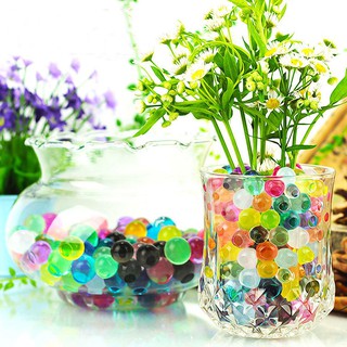 Túi 100 viên hạt tinh thể trồng cây, trang trí cây cảnh nhiều màu