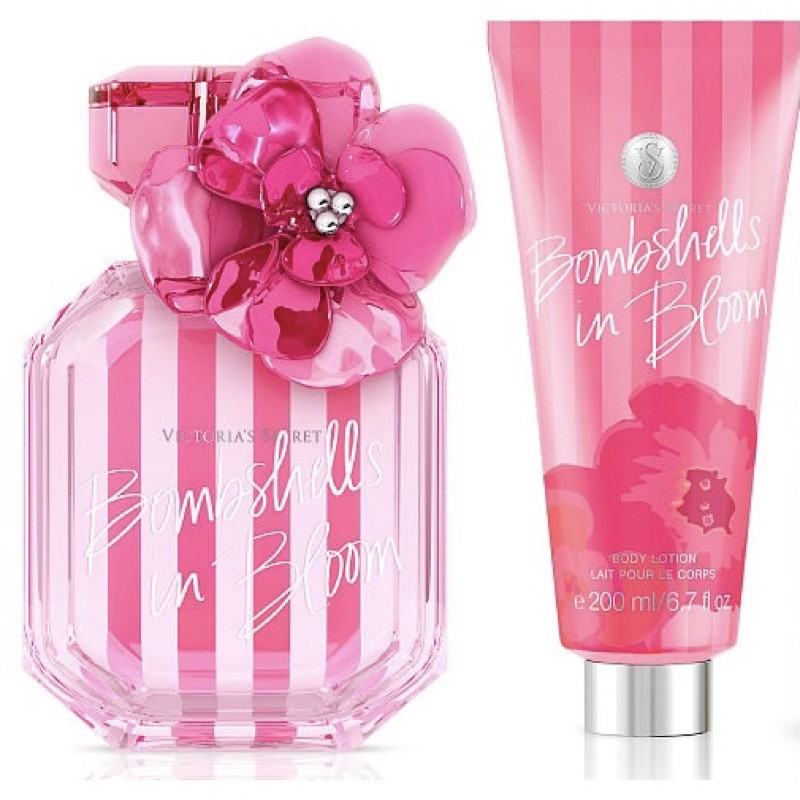 Nước hoa và body lotion dưỡng thể Bombshell In Bloom Victoria Secret VS edp 50ml authentic perfume