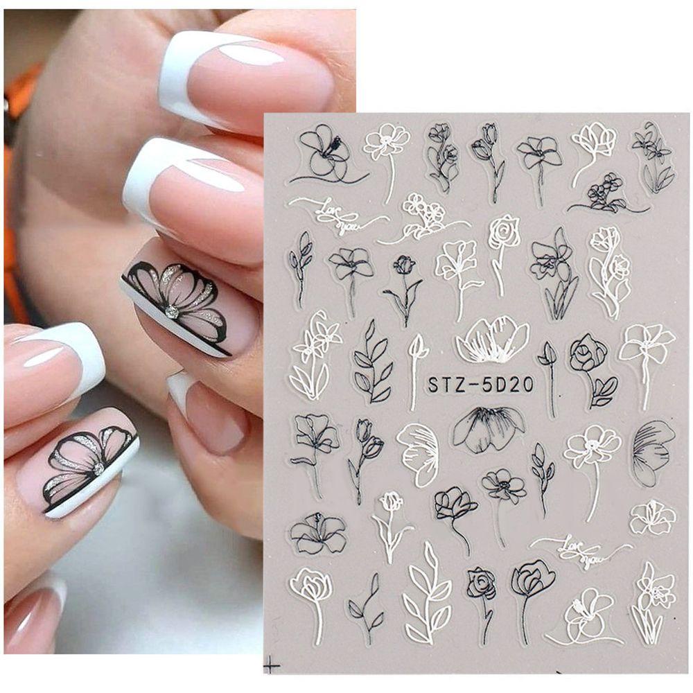 Miếng Dán Trang Trí Móng Tay Nghệ Thuật