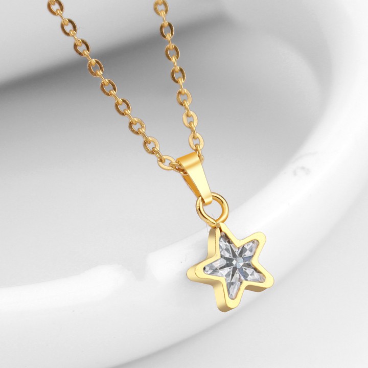 Combo Dây chuyền và nhẫn ngôi sao