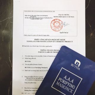 MẶT NẠ CAO CẤP BU:TYDA