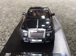 Xe Mô Hình Rolls Royce Phantom Coupe 1:64 Collector's Model (Xanh ĐEN  )