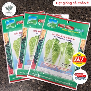 Hạt giống cải thảo f1 gold 45 gói 1g