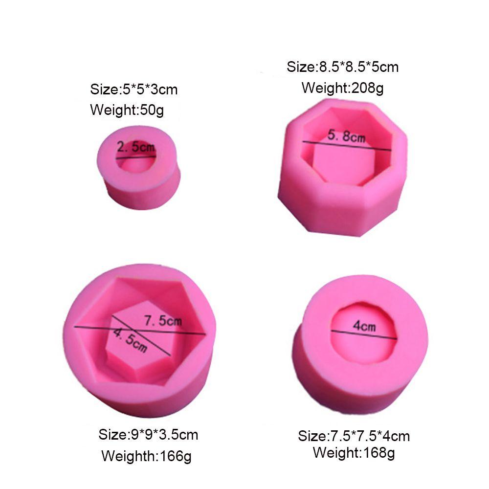 LAKAMIER Khuôn Làm Chậu Hoa Resin Thủ Công Bằng Resin Pha Lê