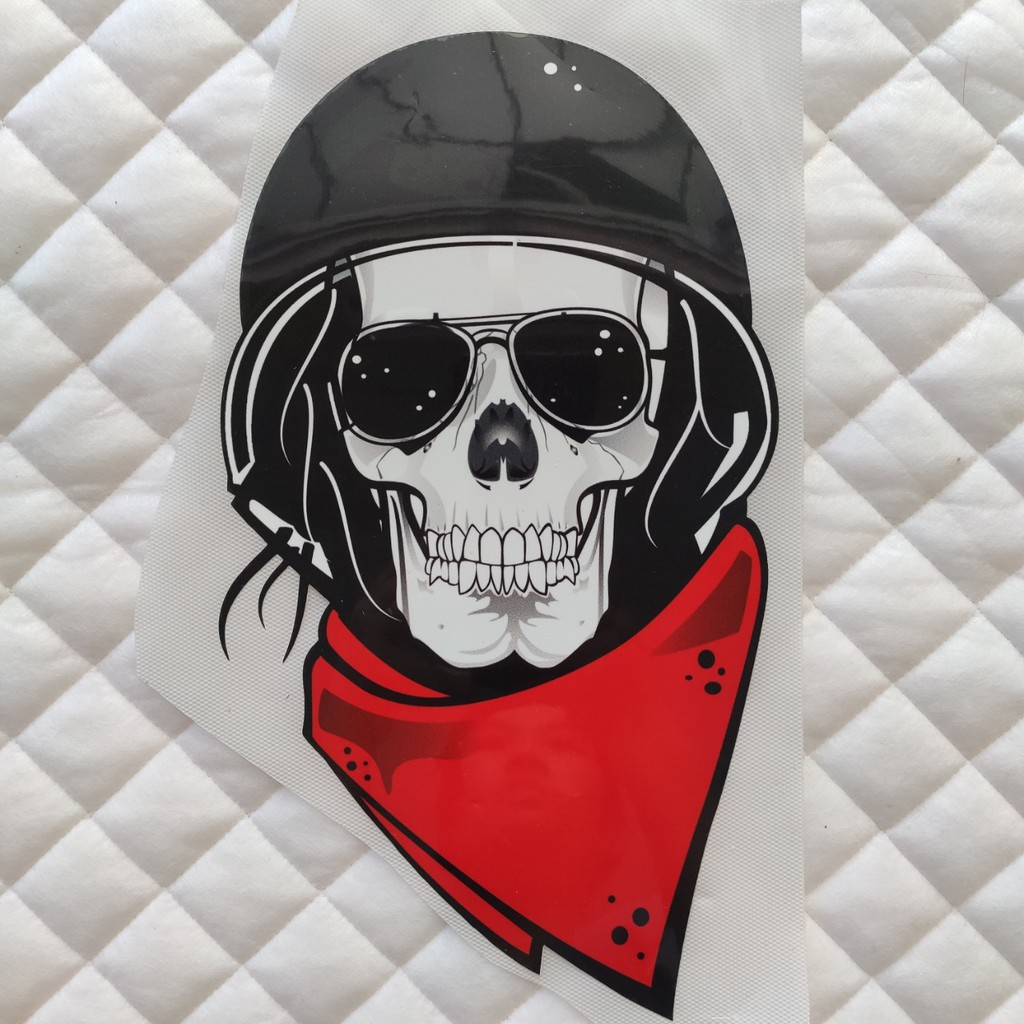 Hình ủi, hình ép nhiệt - Skull