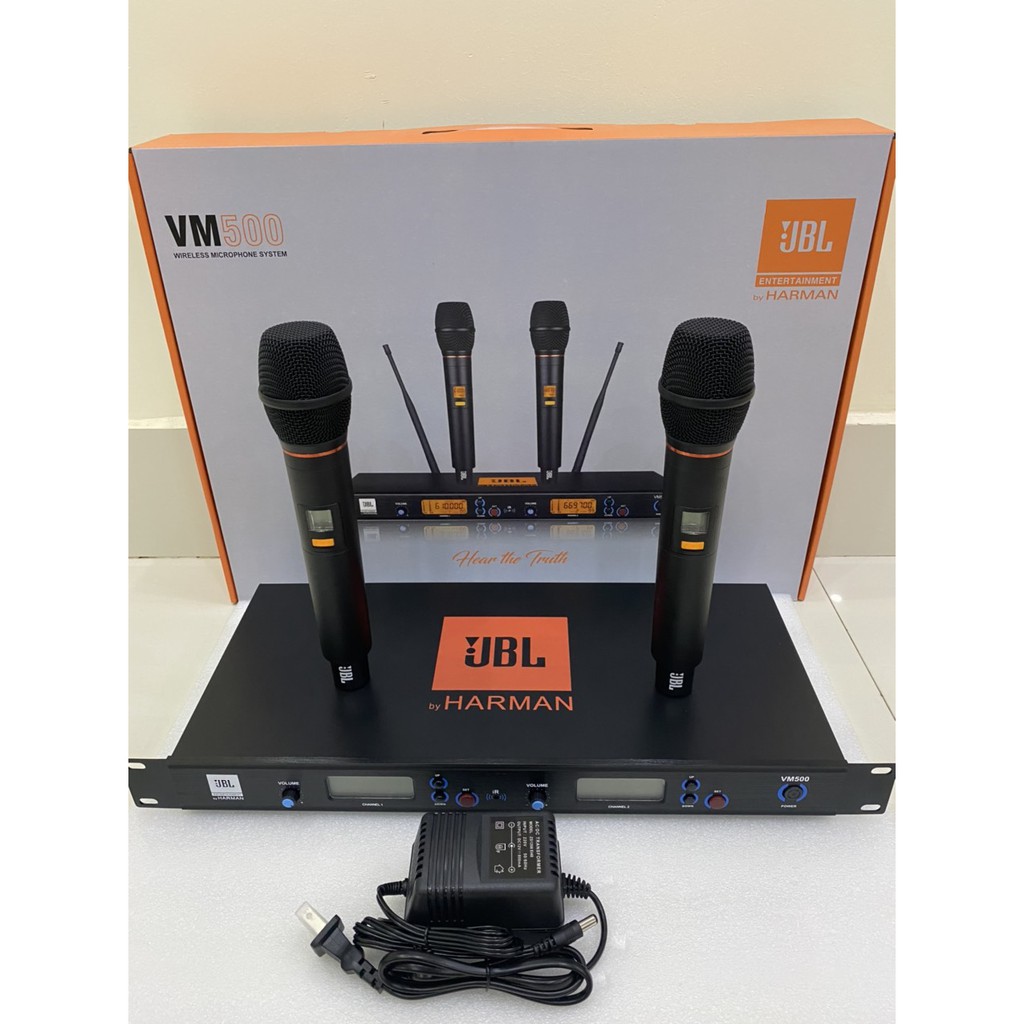 Micro không dây JBL VM500 Mic không dây JBL Shopee Việt Nam