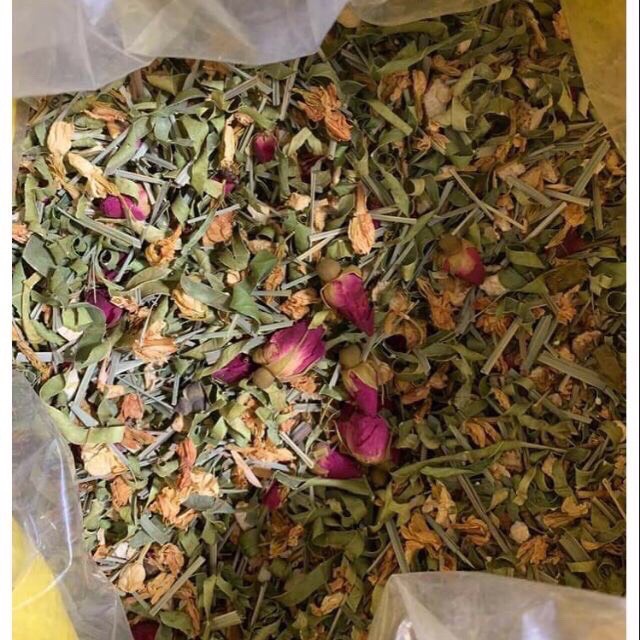 Thảo dược xông mặt nguyên chất organic  - Sáng da, giảm mụn, thanh lọc da, se khít Lcl