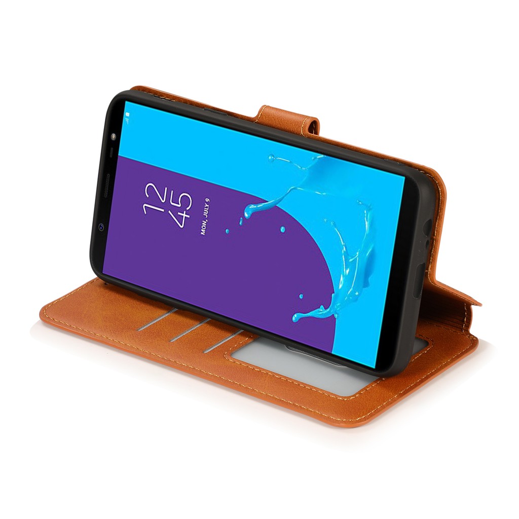 Bao da điện thoại mềm chống sốc thiết kế có ngăn thẻ cho SAMSUNG J4 J6 J8 J730 J7 Pro Plus Redmi K20 Pro | BigBuy360 - bigbuy360.vn