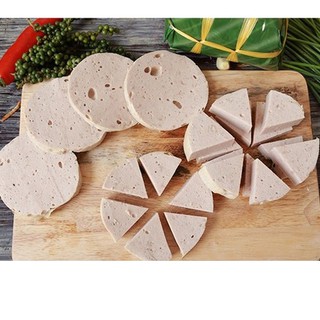 500g/cây CHẢ LỤA HEO - NEM CHUA LÁ CHÙM RUỘT