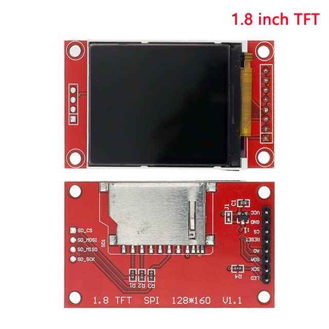 Mô Đun Màn Hình LCD TFT 0.96/1.3/1.44/1.77/1.8/2.4/2.8 inch IPS 7P SPI HD 65K ST7735 IC 80*160 Cho Arduino