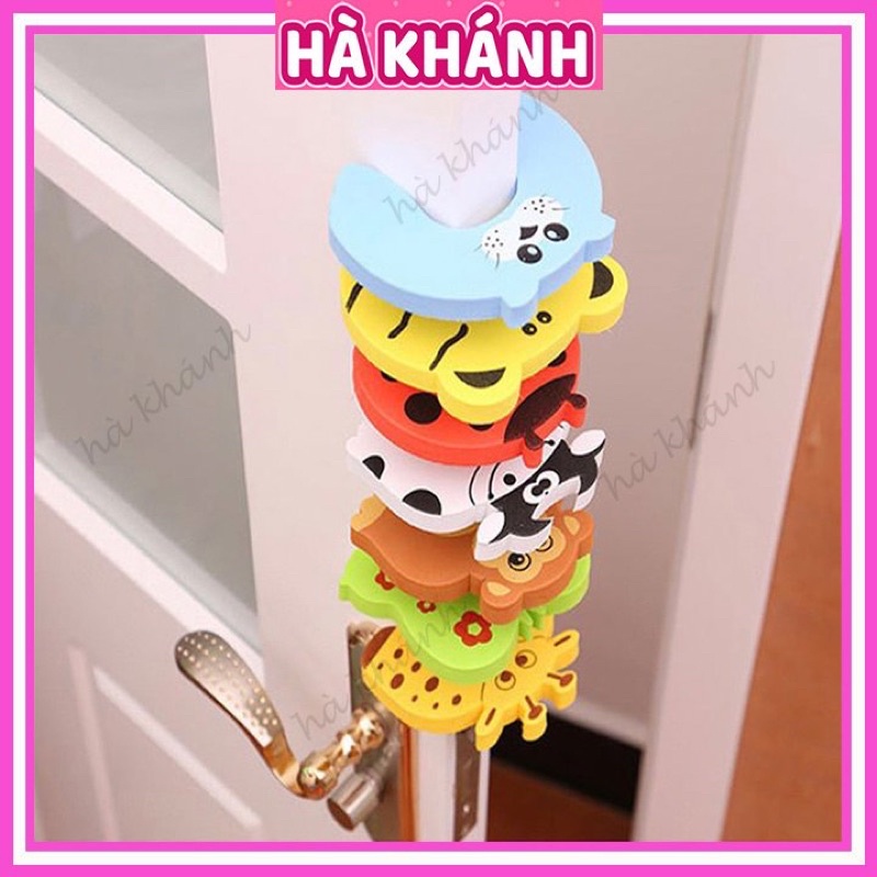 Xốp chặn cửa chống kẹt tay an toàn cho bé hình thú ngộ nghĩnh đáng yêu