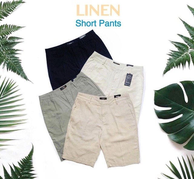 Quần sooc đũi polham