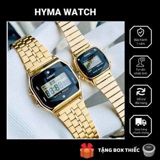 Đồng hồ nam nữ sang trọng A159-LA670 kim cương Bảo hành 1 năm Hyma watch