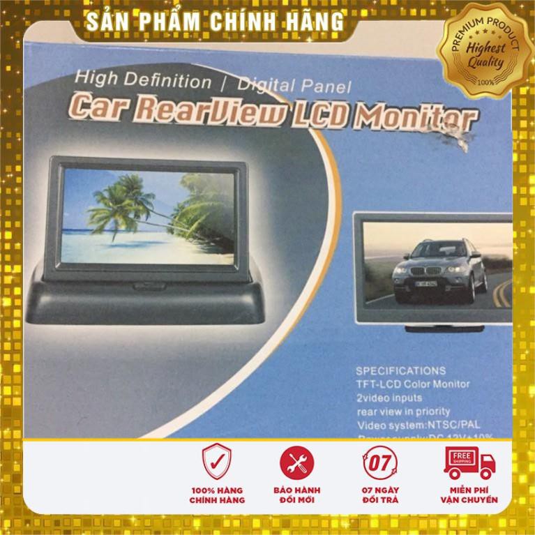 HCM_Màn hình taplo 4.3 in cho xe ô tô - loại đứng có  2 cổng AV | BigBuy360 - bigbuy360.vn