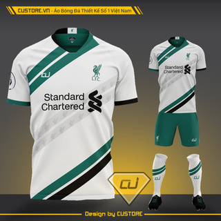 Áo đá bóng áo bóng đá áo đá banh CLB/Câu lạc bộ LIVERPOOL giá rẻ mới nhất 2020 2021 2022 Vải mè nhật cao cấp CUSTORE