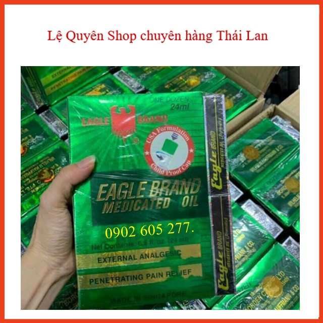 [hàng chính hãng] Dầu con ó Eagle Brand Singore  24ml