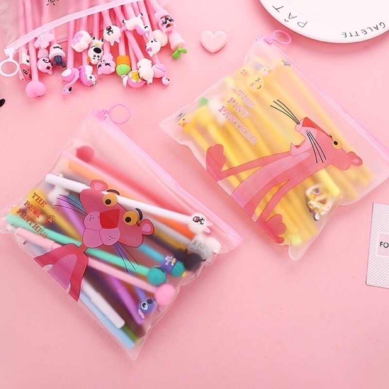 Combo 20 Bút Bi Cute, Bút Nước Giá Sỉ Nhiều Mẫu Hoạt Hình Cực Hot