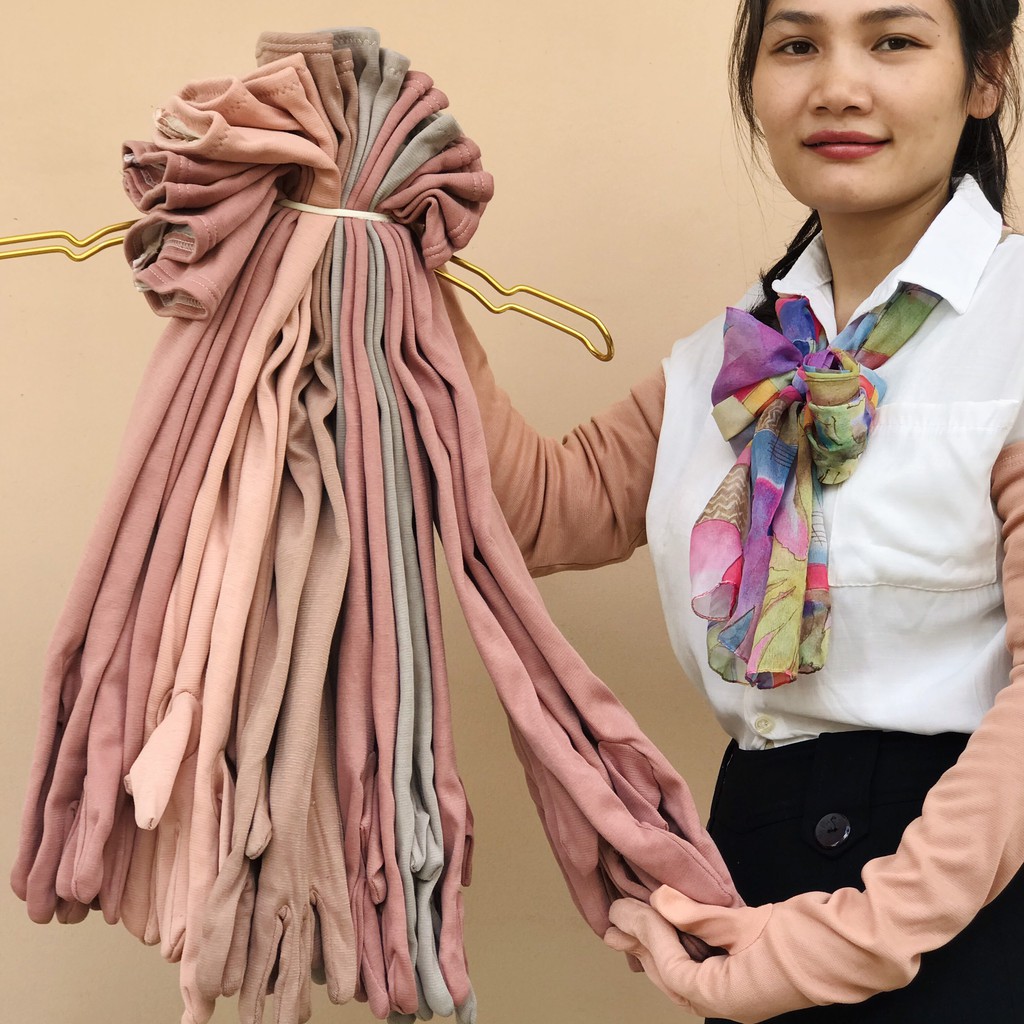 BAO GĂNG TAY DÀI TRÙM KÍN CÁNH TAY che nắng mát lạnh, an toàn