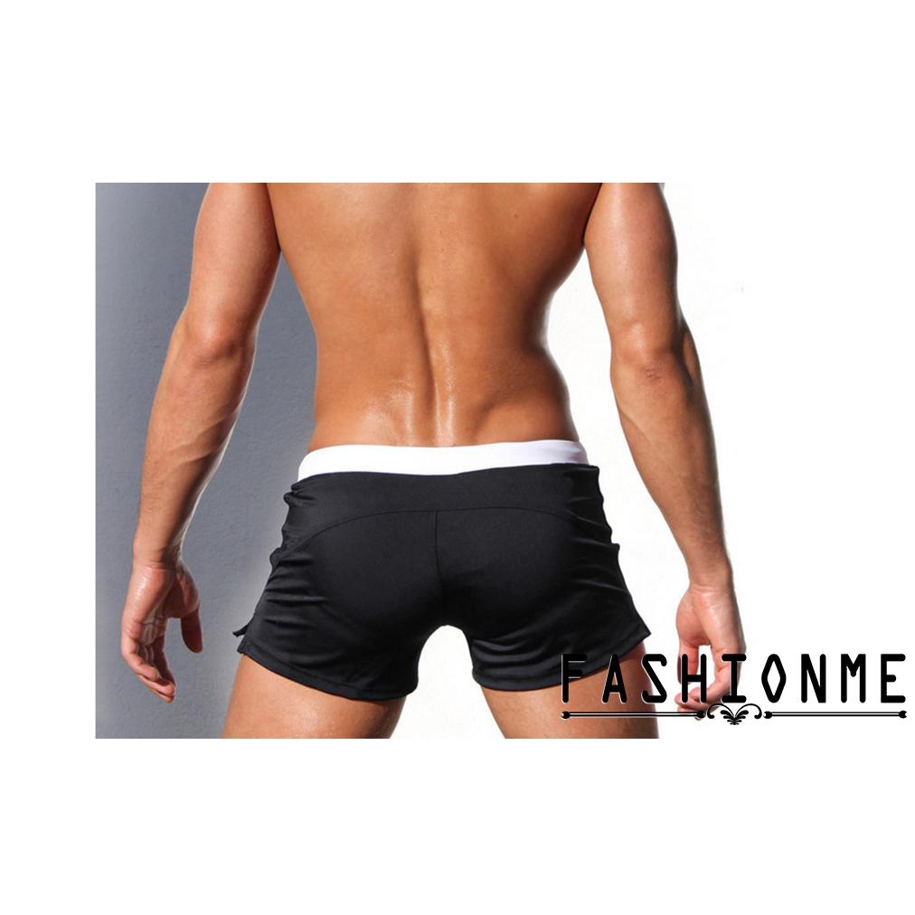 Quần bơi trơn màu kiểu dáng đơn giản mạnh mẽ cho nam | BigBuy360 - bigbuy360.vn