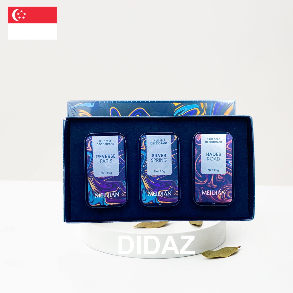 Nước hoa khô sáp nam nữ chính hãng MEDIAN - HÀNG SINGAPORE - hương thơm dịu nhẹ, lưu hương, lôi cuốn NHK09