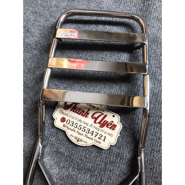 BAGA SAU 67,CD,CL KIỂU WIN INOX 304