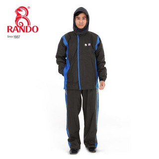 Áo Mưa Bộ RANDO 2 Lớp Chính Hãng Thời Trang Vải Dù Cao Cấp Phản Quang Không Thấm Nước Dành Cho Đi Phượt NAM NỮ TTCC