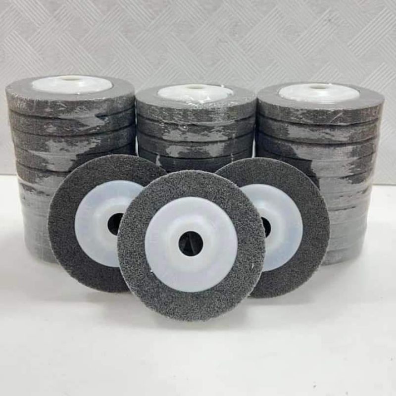 Nỉ đánh bóng kim loại, inox hiệu HD màu đỏ, xám, trắng size 100mm  giá cực rẻ