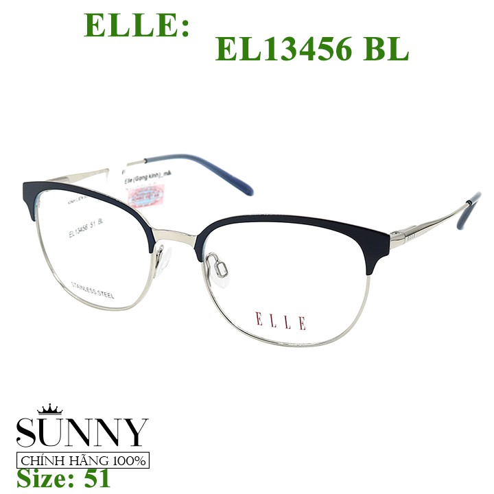 Gọng kính Elle EL13456 chính hãng, bảo hành toàn quốc