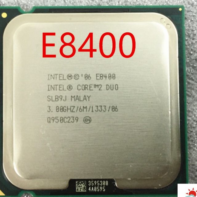 BỘ VI XỬ LÝ -CPU INTEL CORE 2 DUO E8400