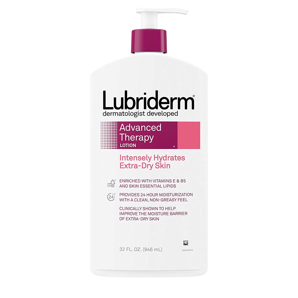 Dưỡng thể cho da rất khô Lubriderm Advanced Therapy Extra Dry Skin Lotion 946ml (Mỹ)