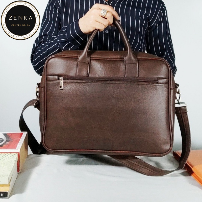 Túi xách nam, túi xách công sở đựng laptop Zenka lịch lãm và trang trọng