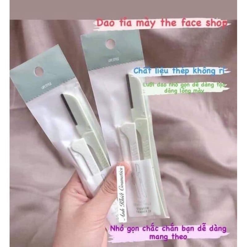 Dao cạo lông mày Daily Beauty Tools Folding Eyebrow Trimmer The Face Shop