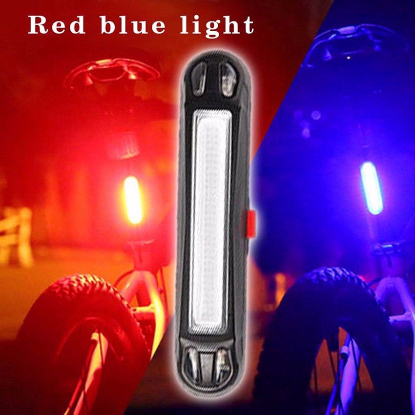 Đèn LED gắn phía trước xe đạp sạc cổng usb có 6 chế độ