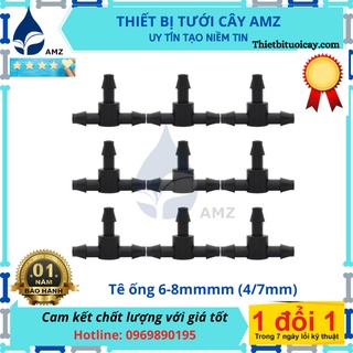 Tê chia 3 nối ống pe 6mm, ống 4/7mm -10cái