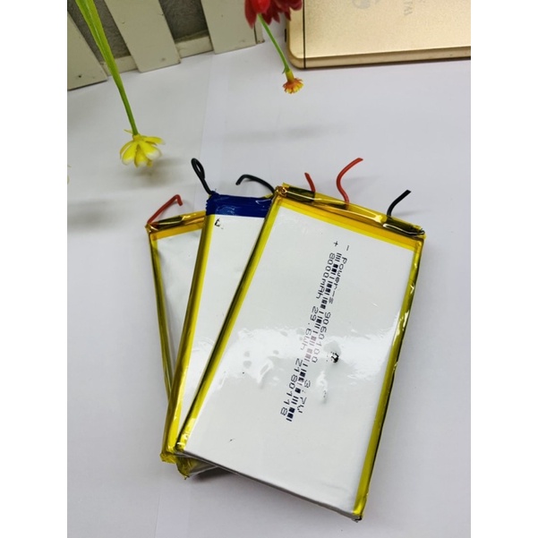 Pin lithium 3.7v - 4.2v 10.000mAh tặng kèm Box + Mạch sạc